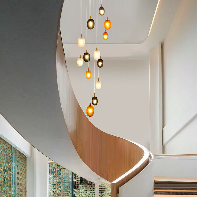 Люстра Eurosvet Pineapple 50266 дымчатый/прозрачный/янтарный Smart