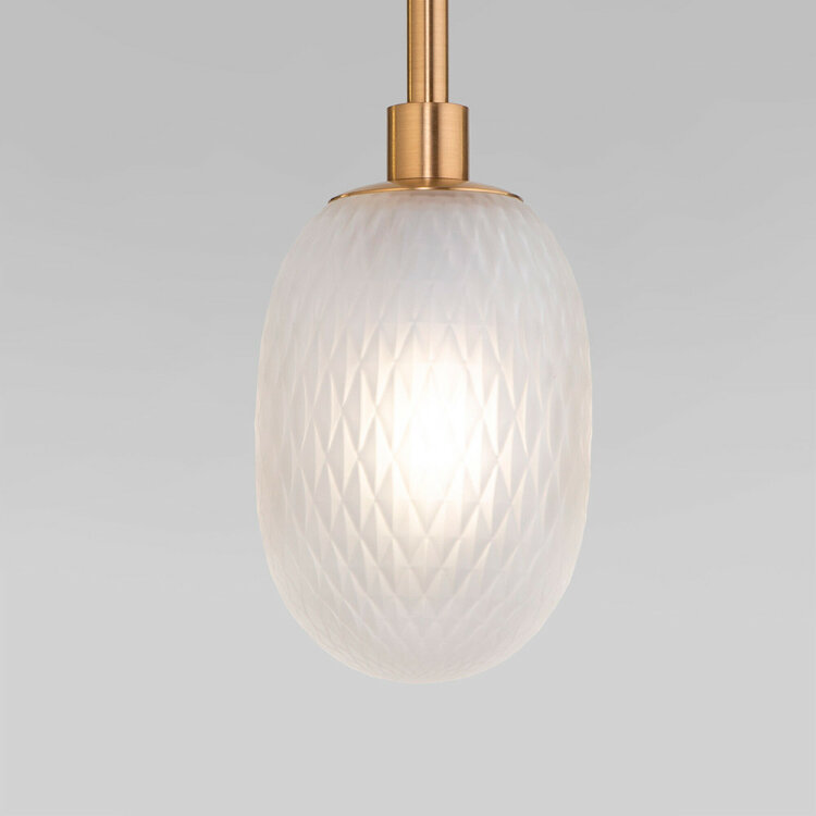 Люстра Eurosvet Pineapple 50266 дымчатый/прозрачный/янтарный Smart