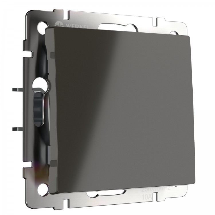 Werkel Выключатель 1-кл. Серо-коричневый WL07-SW-1G