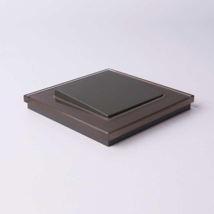 Werkel Выключатель 1-кл. Серо-коричневый WL07-SW-1G