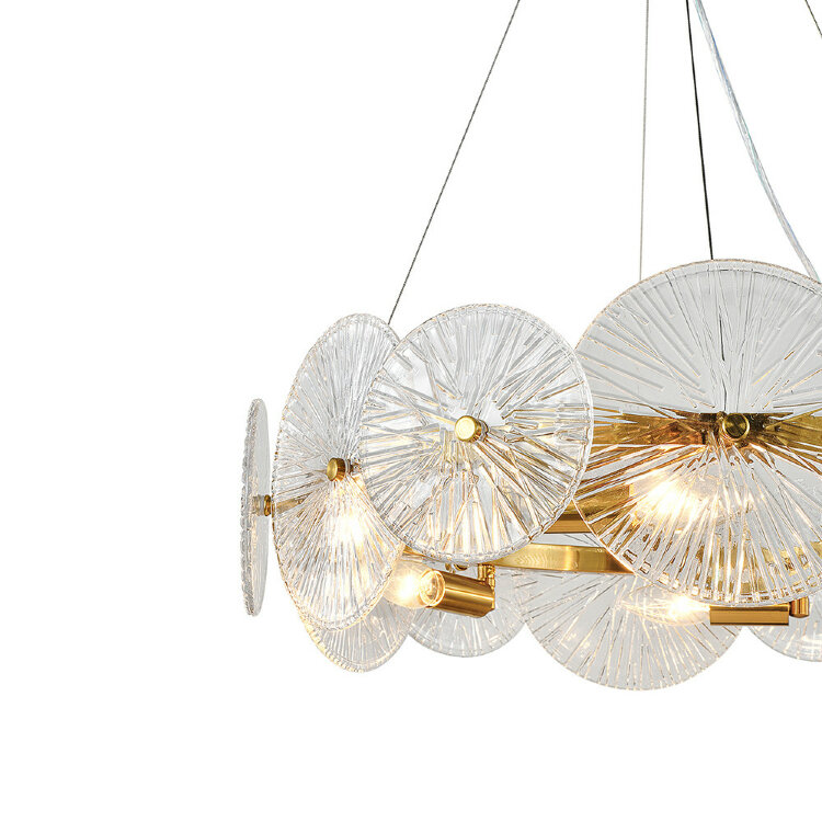 Люстра INDIGO  12021/6P Brass V000604