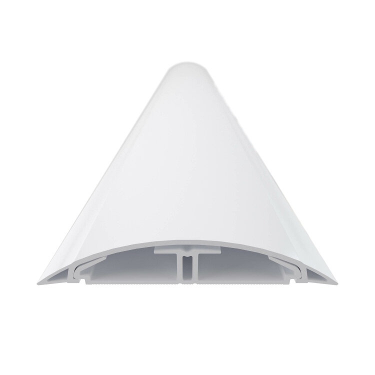 Напольный кабель-канал 75*17 белый