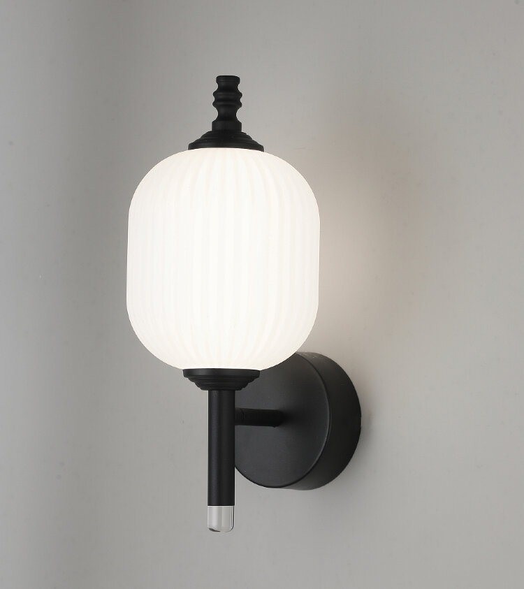 Бра MS 1211/1 Диас 20W черный 3000/4500/6500К