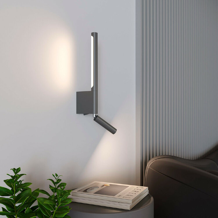 Бра Eurosvet/Electrostandard 40111/LED Sarca 4000К графит