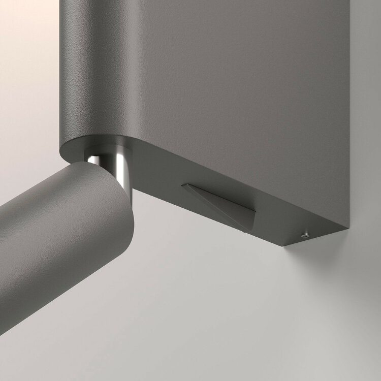 Бра Eurosvet/Electrostandard 40111/LED Sarca 4000К графит