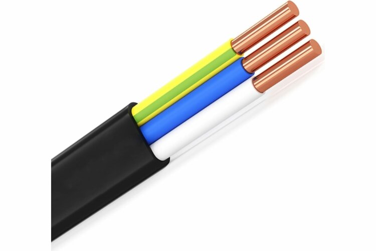 Кабель ВВГ-Пнг(А) 3*1,5 OK (N, PE) 0,66кВ (Кабэкс)