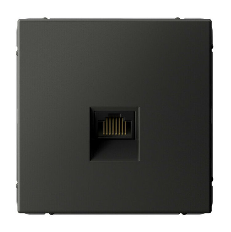 SE ArtGallery Базальт Розетка компьютерная RJ45 кат. 5Е SE GAL001486