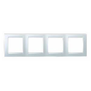 Рамка 4 поста. Белый 1500640-030 SIMON 15