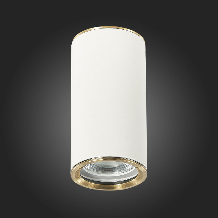 Светильник накладной ST Luce ST111.537.01 белый/бронза