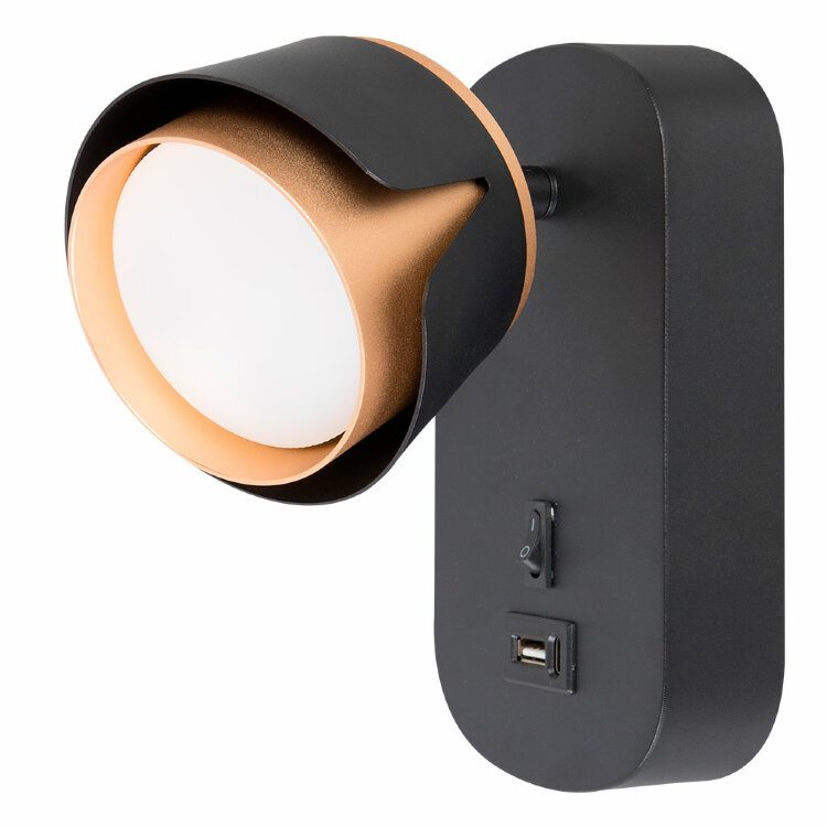 Спот ARTELAMP A8026AP-1BK