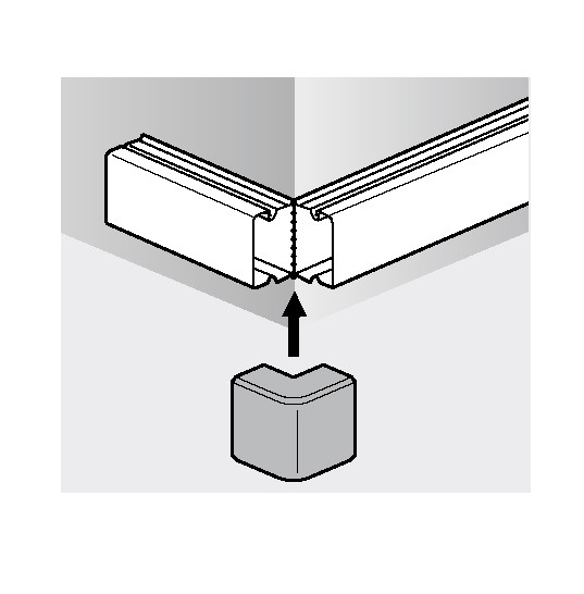 Угол внешний 24*14 мм Quintela