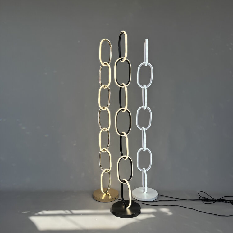 Торшер AURA RINGS FL012 GD LED