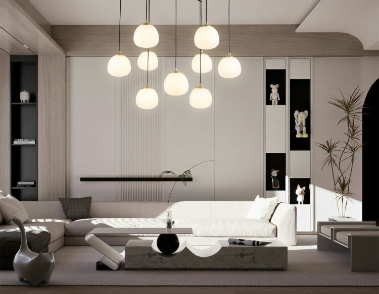 Каскадная люстра Ambrella Light High Light Modern LH51001