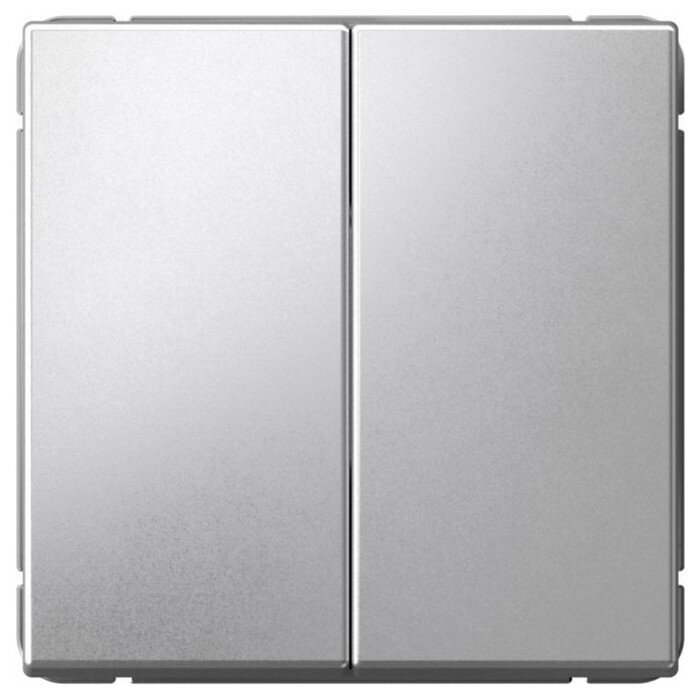 SE ArtGallery Алюминий Выключатель 2-кл. сх.5, 10АХ механизм SE GAL000351