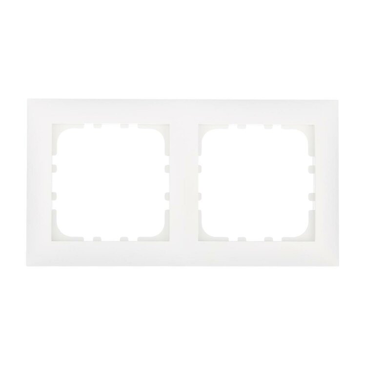 LK60 Рамка 2-поста Белая