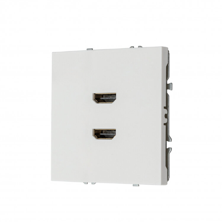 MIKAMI MI-5 Розетка HDMI Белый глянцевый