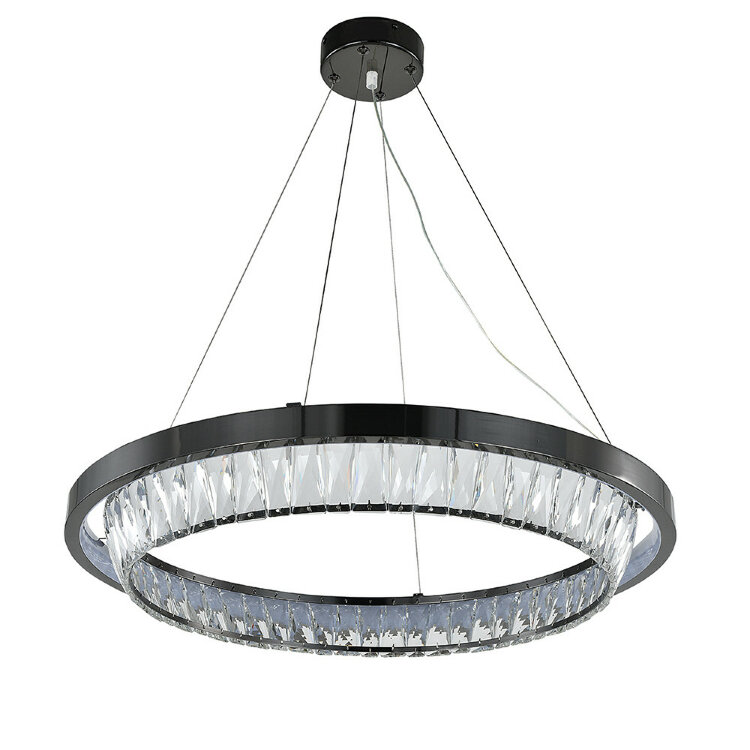 Люстра INDIGO  12045/1P Black V000103L