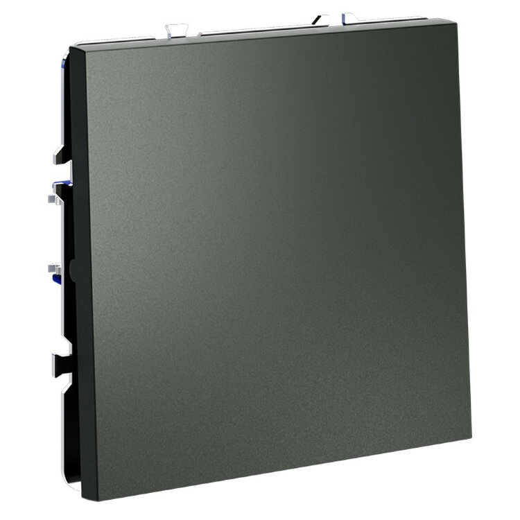 Выключатель 1-клавишный проходной Voltum S70 06 титан VLS010306