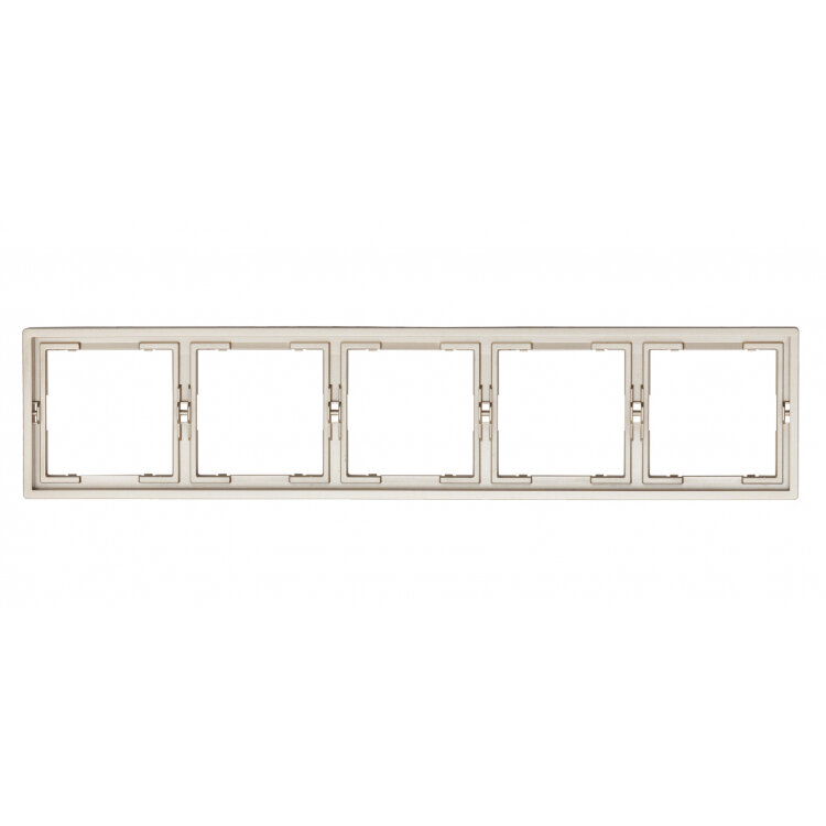 MIKAMI MI-5 Рамка 5 постов Латунь