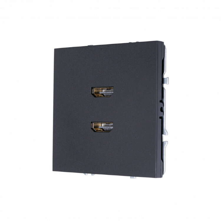 MIKAMI MI-5 Розетка HDMI Черный soft touch