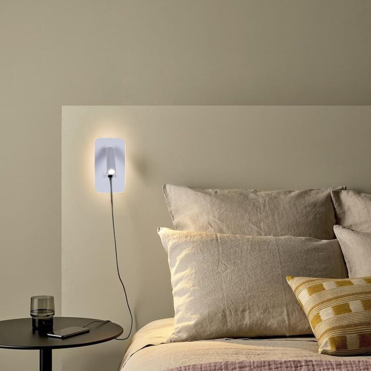 Спот SNEHA 86204-9.2-001KT LED12W+USB WT