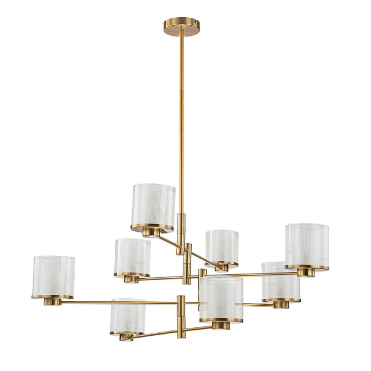 Люстра INDIGO  13023/8R Brass V000358