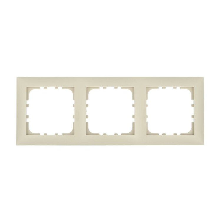 LK60 Рамка 3-поста Бежевый