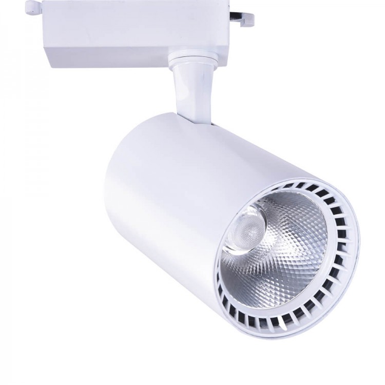Трековый светильник A2664PL-1WH 30W, 4000K