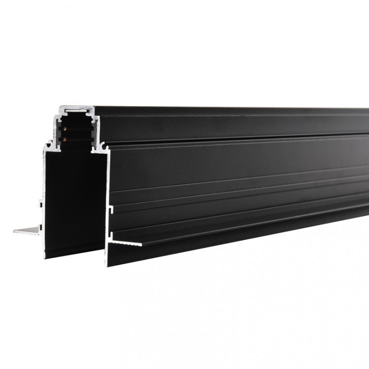 Шинопровод однофазный Wolta встраиваемый магнитный WML-TR1/02B черный 1м