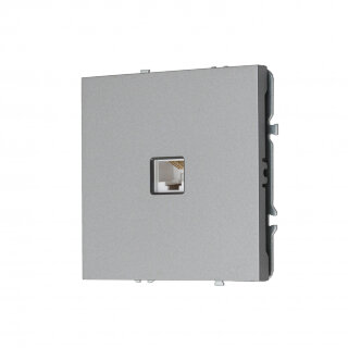 MIKAMI MI-5 Розетка комп. 1* RJ45 Графит матовый