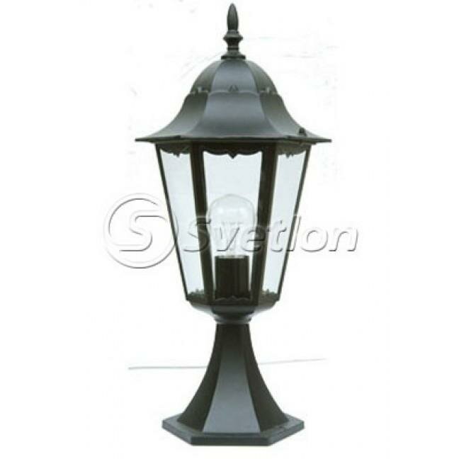 Светильник "Петербург" 8007LA 220V Е27 100W IP44 чёрно-золотистый