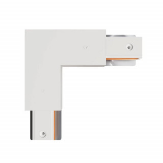 Коннектор-ввод питания угловой Arte Lamp TRACK ACCESSORIES A120333P для шинопровода WH