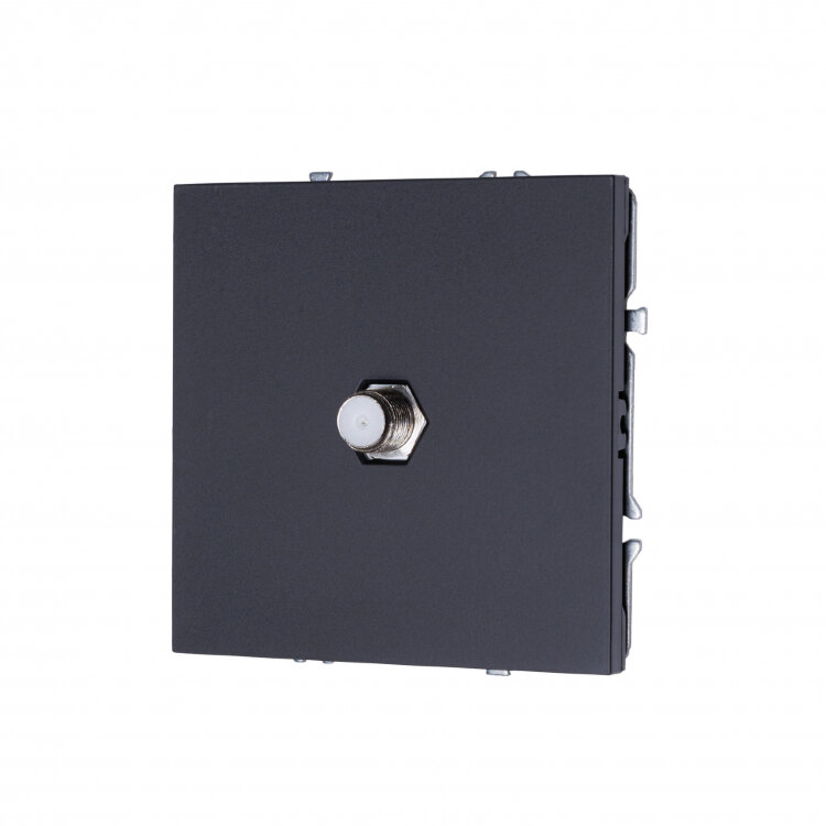 MIKAMI MI-5 Розетка спутникового телевидения SAT (черный soft touch), MI5