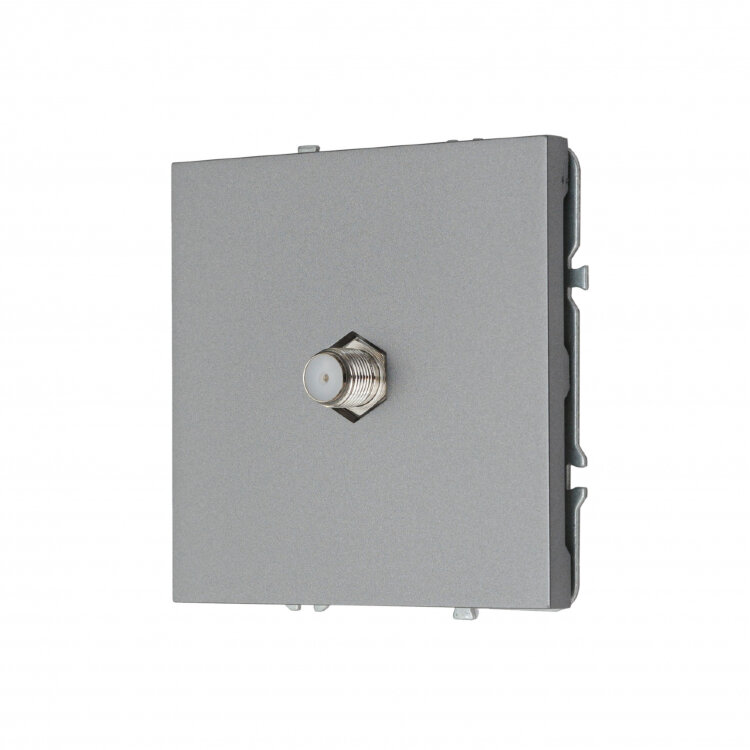 MIKAMI MI-5 Розетка спутникового телевидения SAT Графит матовый