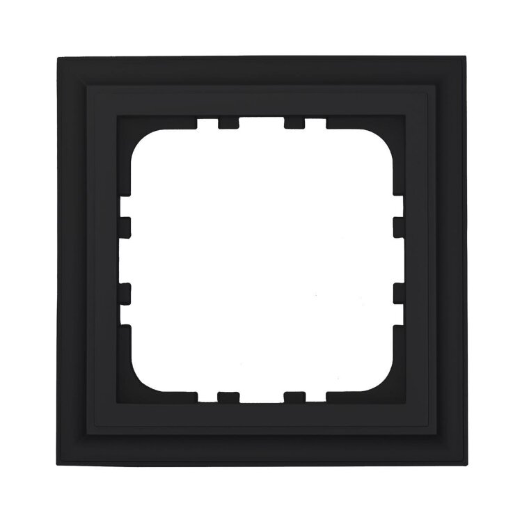 LK Studio CLASSIC Рамка 1 пост Черный бархат