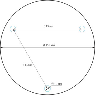 Уличный свет EL - TECHNO 1508 черный