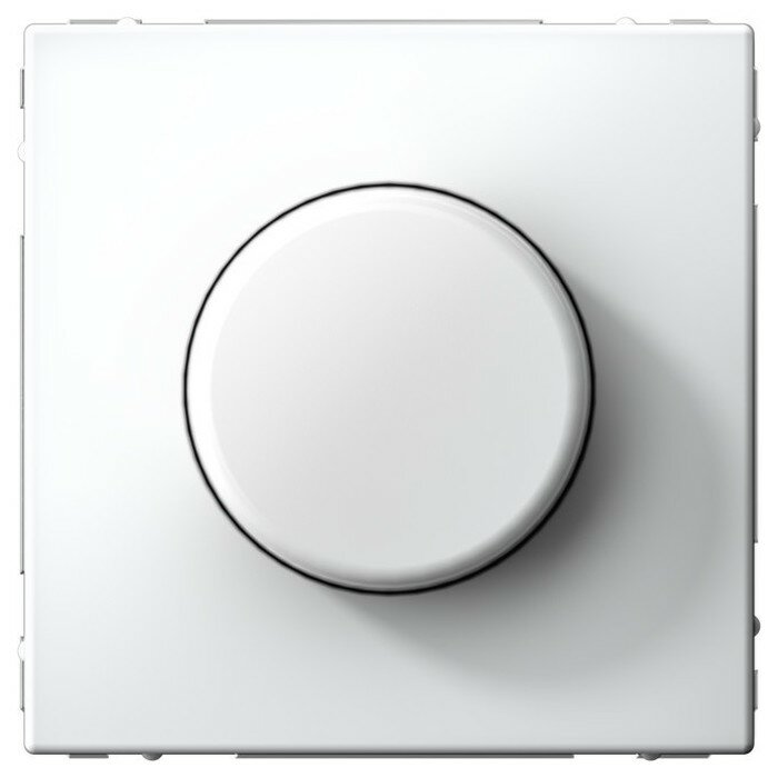 SE ArtGallery Белый Светорегулятор (диммер) повор-нажим, LED RC 400Вт механизм  SE GAL000123