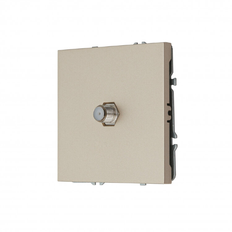 MIKAMI MI-5 Розетка спутникового телевидения SAT Латунь