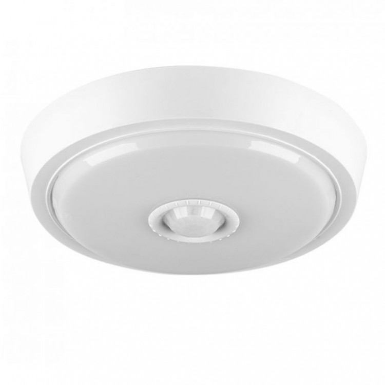 Светодиодный светильник DBO01-10-6.5K-PIR круг 10Вт 6500К с датчиком движения