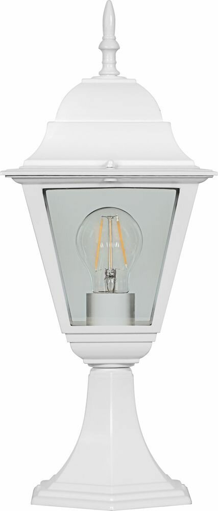 Светильник уличный столб AURA HW-8011 WH E27 185*h400