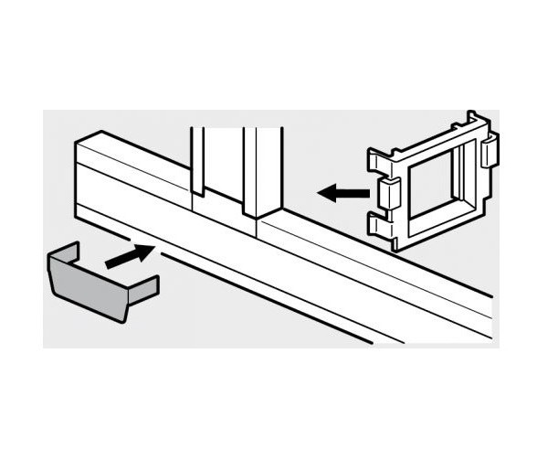 Тройник 100*50 мм Quintela