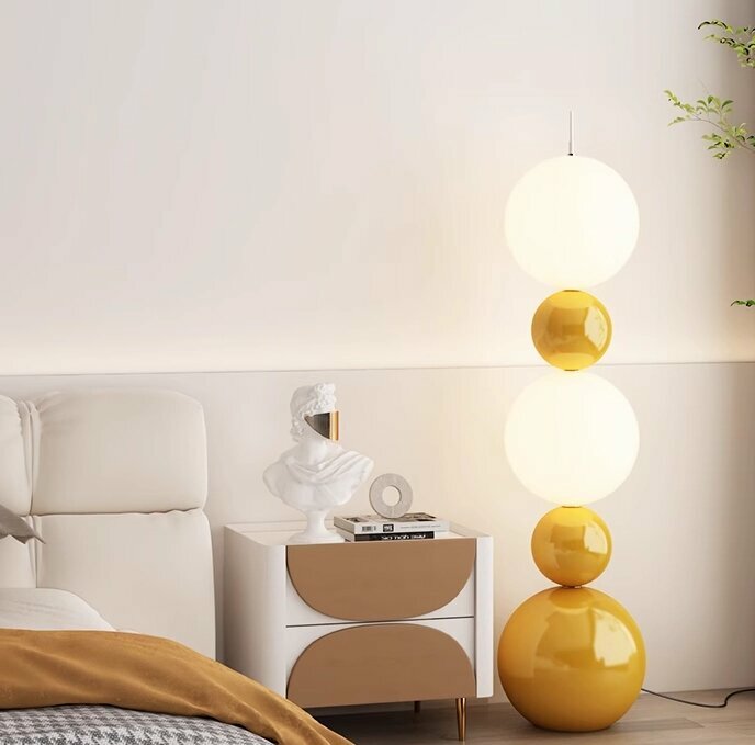 Торшер AURA 2232 желтые  led W40*H155