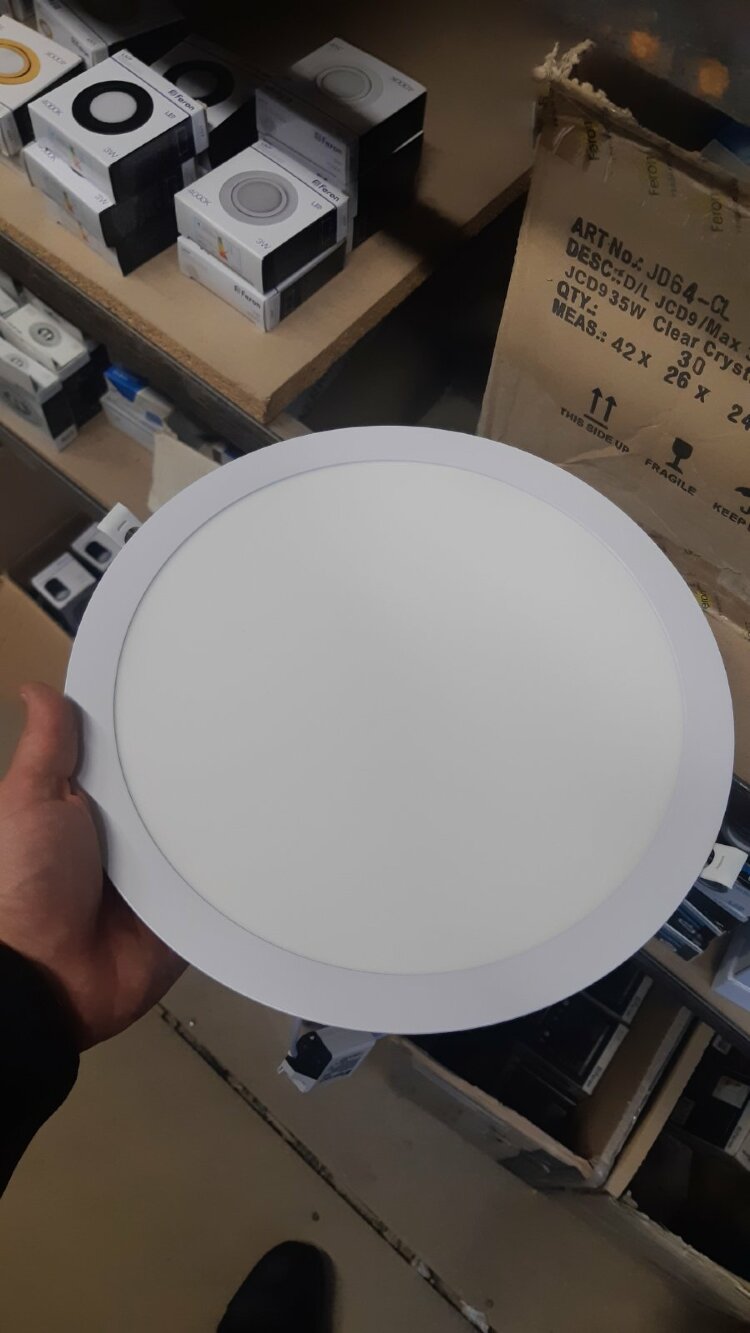 Светильник встраиваемый светодиодный Feron AL500 24W 4000K, 1500Lm, белый