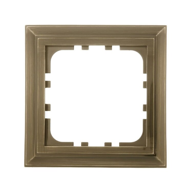 CLASSIC Рамка 1-пост Бронза
