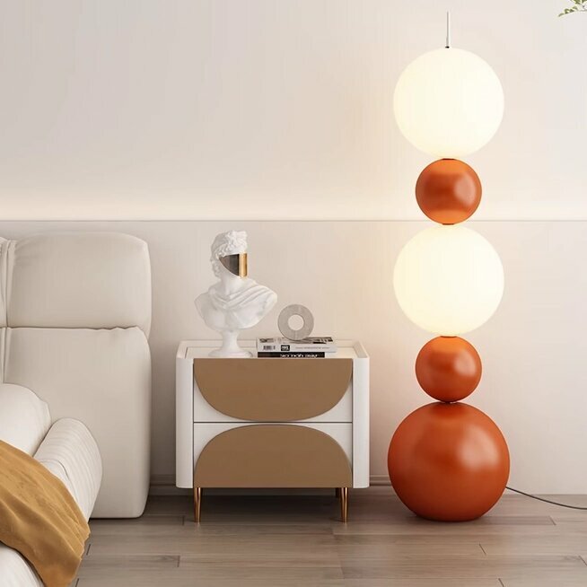 Торшер AURA 2232 оранжевые  led W40*H155