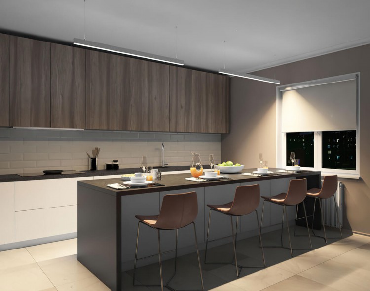 Линейный светильник Denkirs 30W 1250mm 4000K белый