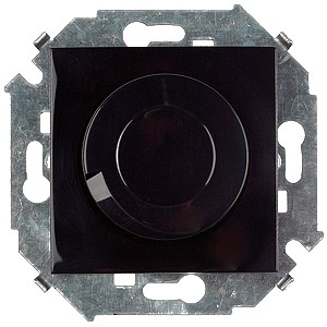 Светорегулятор SIMON 15 пов-наж. электр. проходной 500Вт 230В винт.зажим черн.глянец 1591311-032