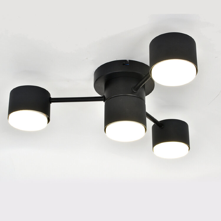 Люстра  MS 1201/4 Флинт черный  4*GX53 max.11W