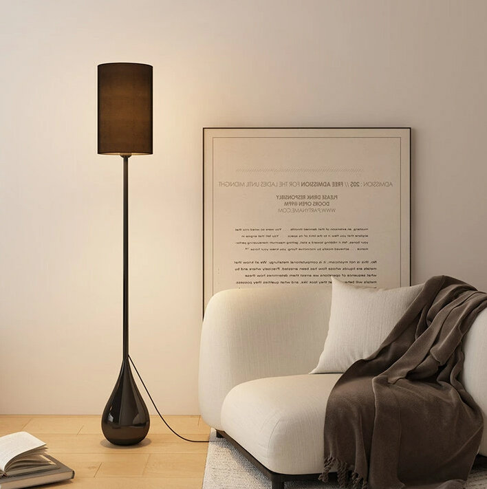 Торшер AURA 9073L E27 20*25*h150 BK