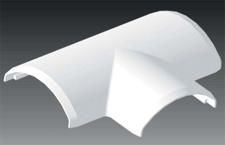 Тройник LO35 темноо-серый